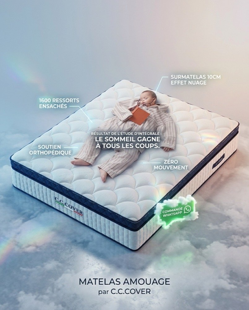 Campagne publicitaire Materassi Luxury — Matelas Amouage